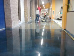 polished concrete