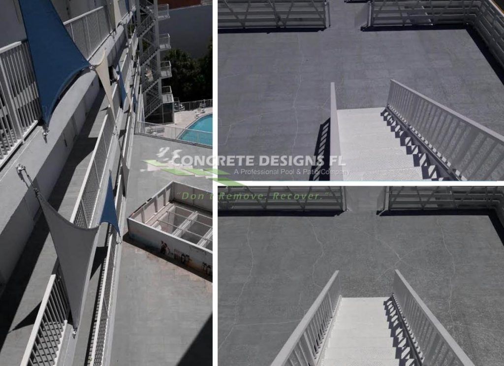 Completed Commercial Decorative Concrete