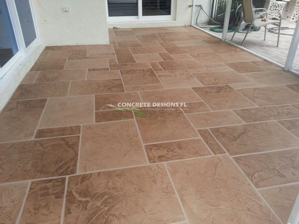 Best stamped concrete patio