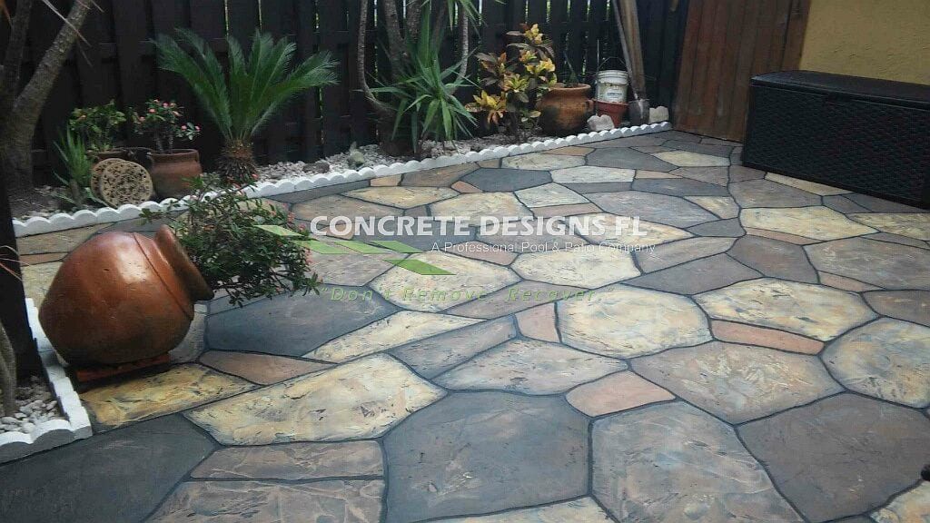 stamped concrete patio contractors