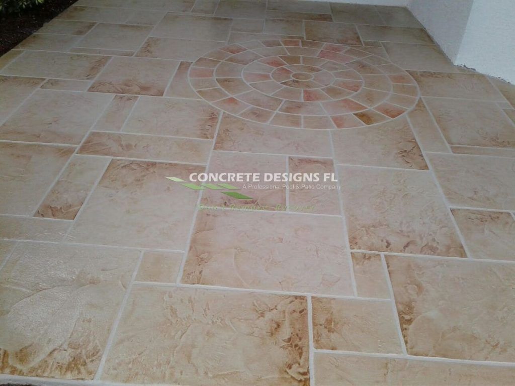 Concrete Stamped Patio Service