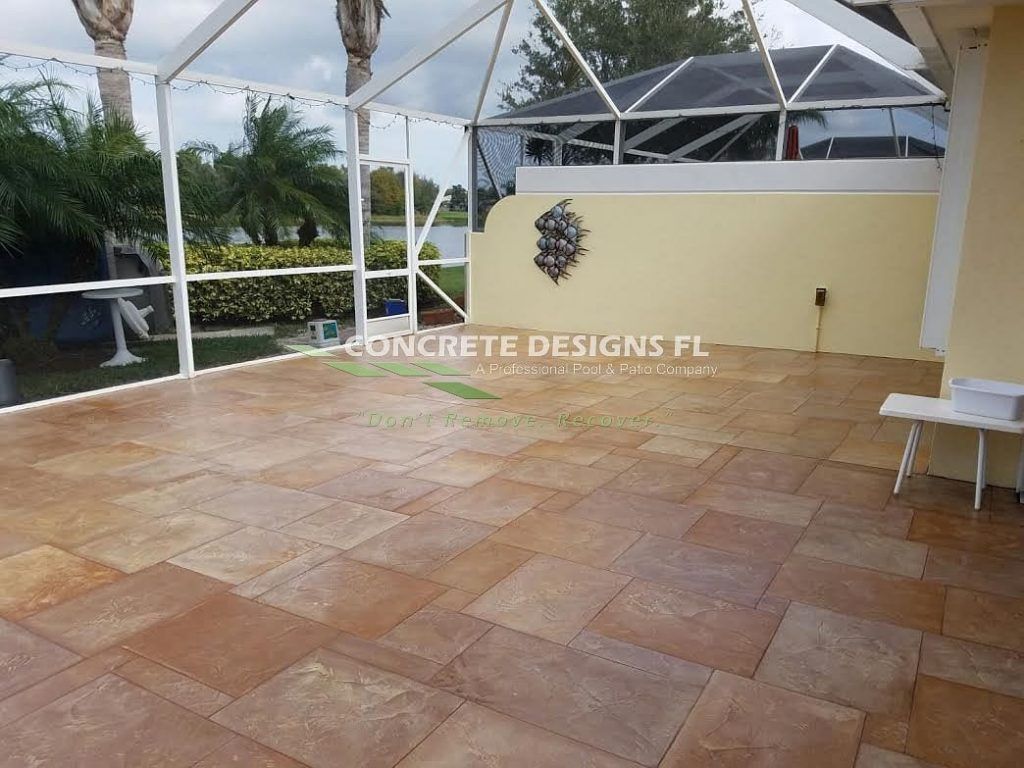 Concrete Stamped Patio