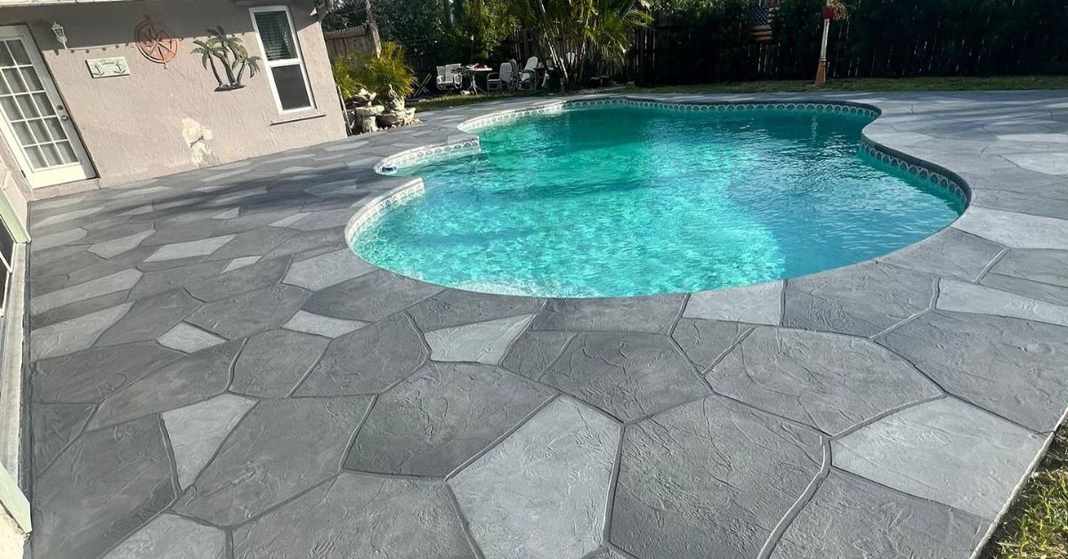 Decorative Concrete Ideas for Tropical Homes