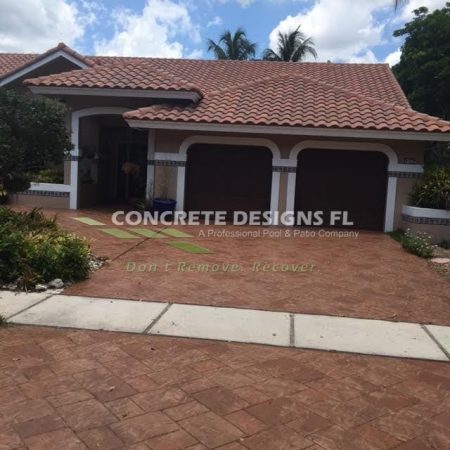 stamped concrete