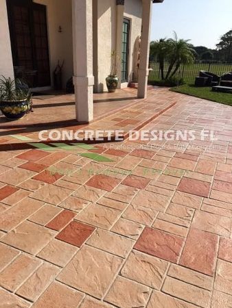 Concrete Stamped Patios